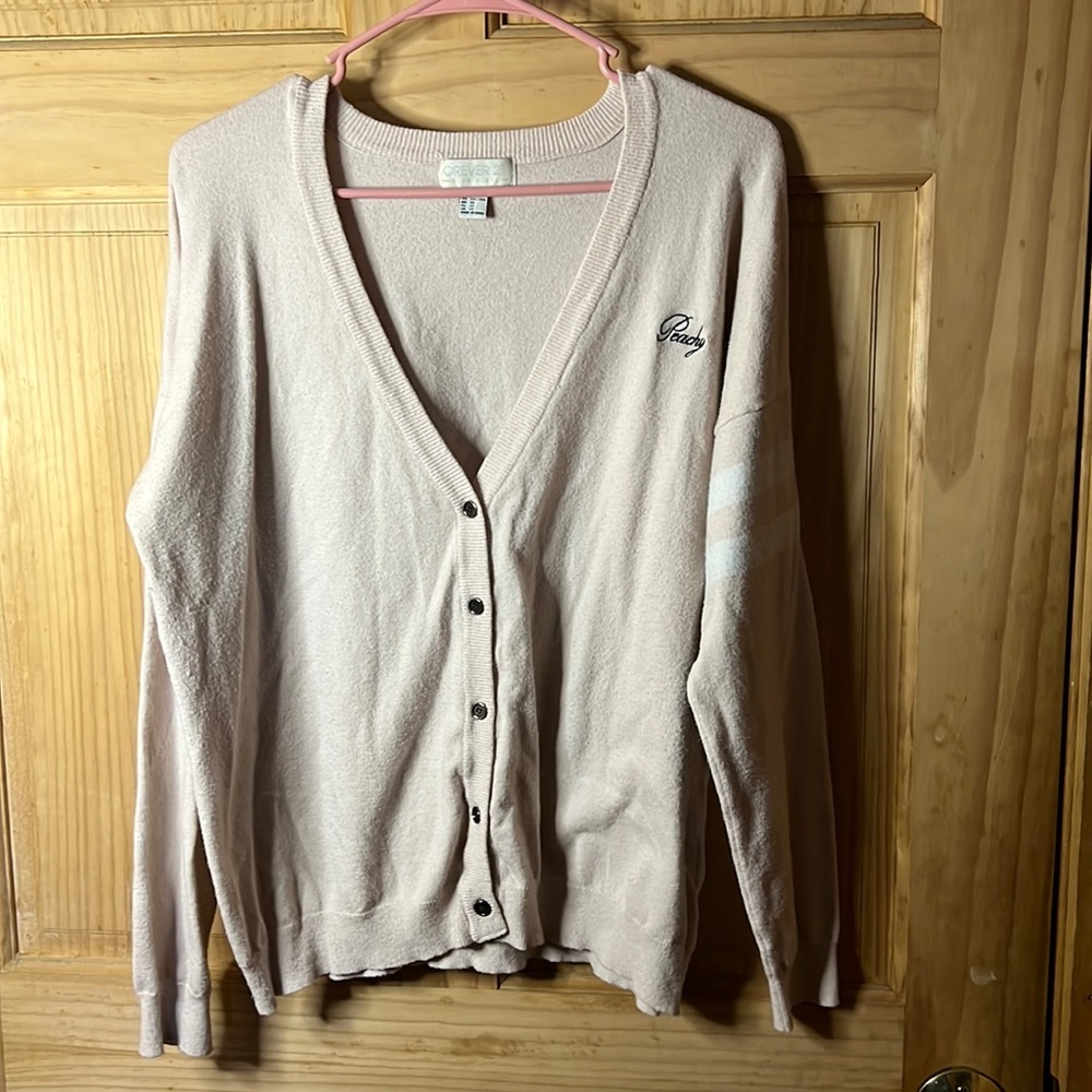 *LAST CHANCE! Donating 4/7* Peachy Cardigan
